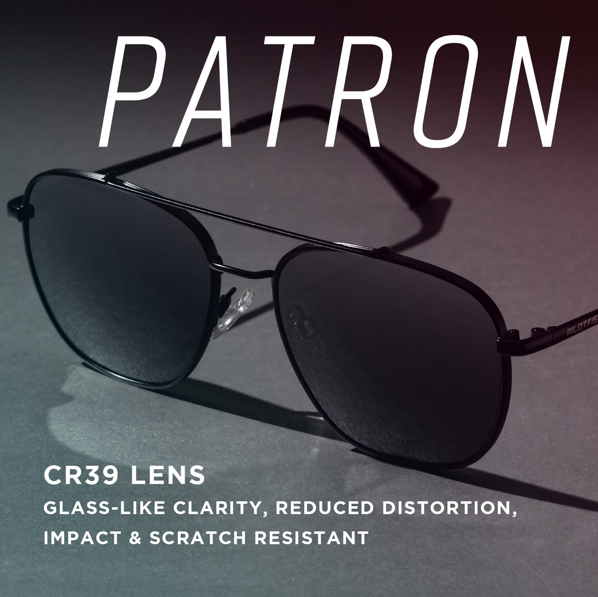 Patron Aviator Sunglasses